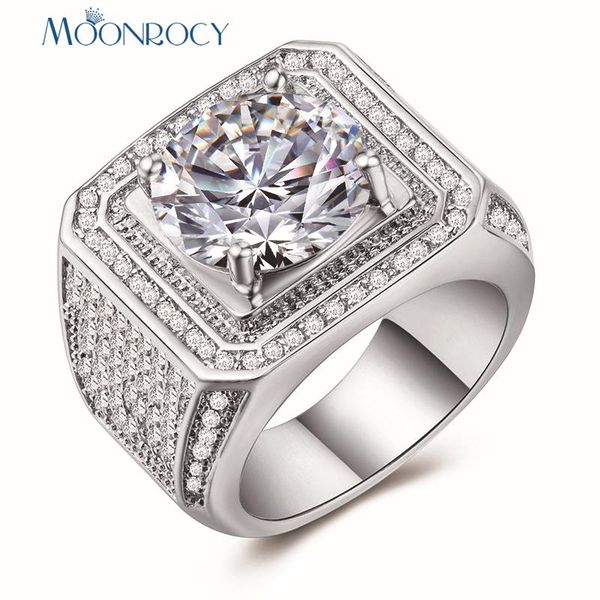 wedding rings moonrocy cz silver color trendy square crystal jewelry wholesale promise for men women gift drop, Slivery;golden
wedding rings moonrocy cz silver color trendy square crystal jewelry wholesale promise for men women gift drop, Slivery;golden