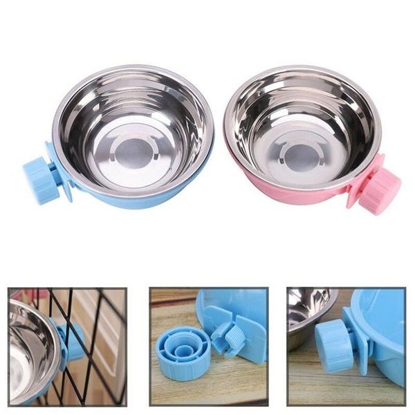 dog bowls & feeders 2021 hang-on cat stainless steel travel footprint feeding feeder water bowl for pet cats puppy food dish
dog bowls & feeders 2021 hang-on cat stainless steel travel footprint feeding feeder water bowl for pet cats puppy food dish