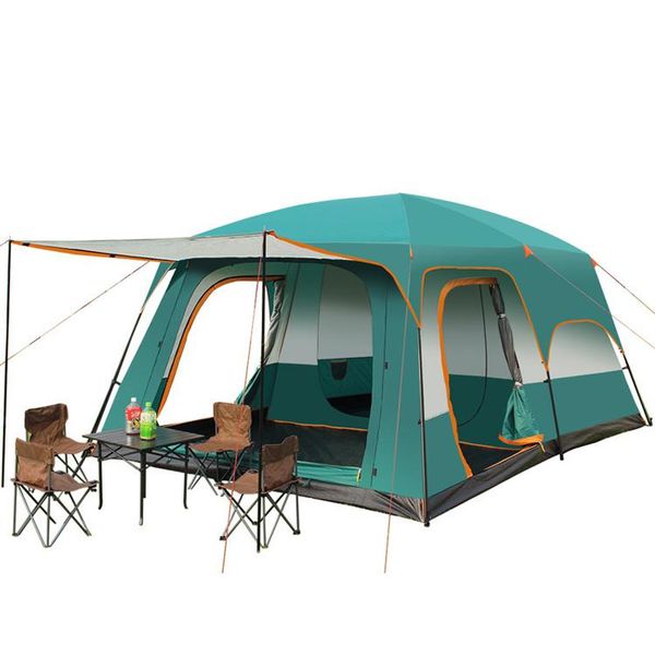 tents and shelters 12 person super-large luxury two bed rooms with one living room family camping waterproof tent outdoor roof backpacki
tents and shelters 12 person super-large luxury two bed rooms with one living room family camping waterproof tent outdoor roof backpacki