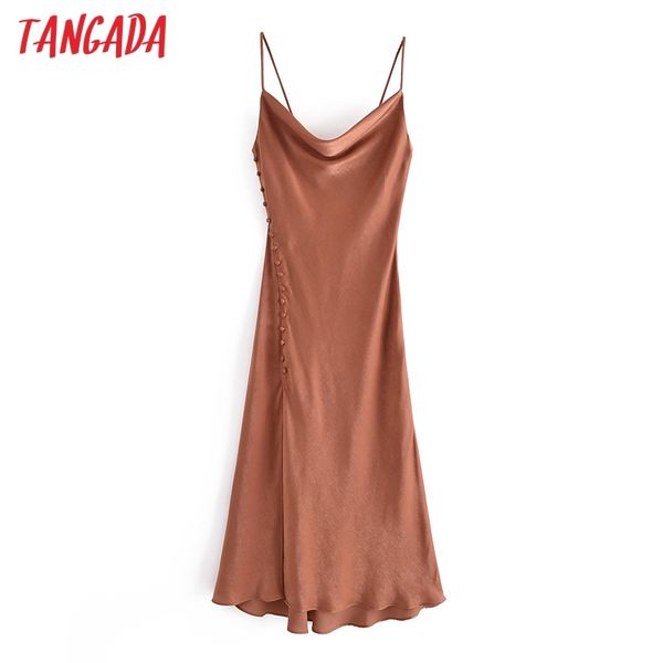 women solid satin midi dress strap sleeveless fashion lady party dresses vestido 3h288 210416, Black;gray
women solid satin midi dress strap sleeveless fashion lady party dresses vestido 3h288 210416, Black;gray