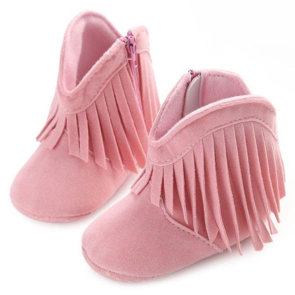 first walkers 40jc baby girls cowboy tassels boots anti-slip solid color zipper cotton cloth shoes
first walkers 40jc baby girls cowboy tassels boots anti-slip solid color zipper cotton cloth shoes