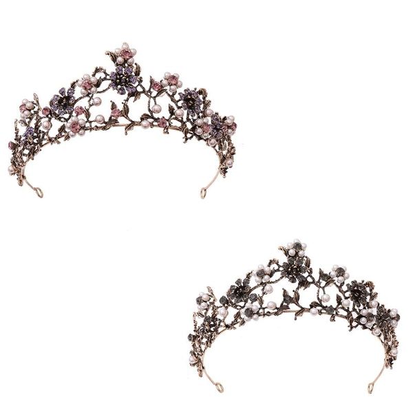 hair clips & barrettes flower crystal headband baroque rhinestone crown hairband vintage style metal hoop bridal accessories, Golden;silver
hair clips & barrettes flower crystal headband baroque rhinestone crown hairband vintage style metal hoop bridal accessories, Golden;silver