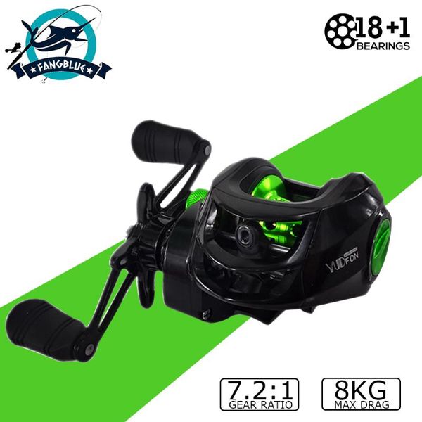 baitcasting fishing reel magnetic brake 18+1bb 8kg max drag high speed 7.2:1 wheel pesca fish tackle accessories reels
baitcasting fishing reel magnetic brake 18+1bb 8kg max drag high speed 7.2:1 wheel pesca fish tackle accessories reels
