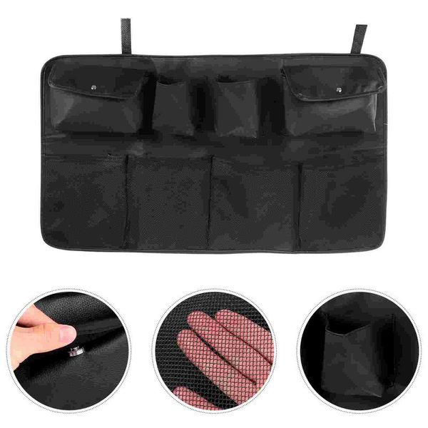 car organizer back seat trunk storage pouch holder (black)