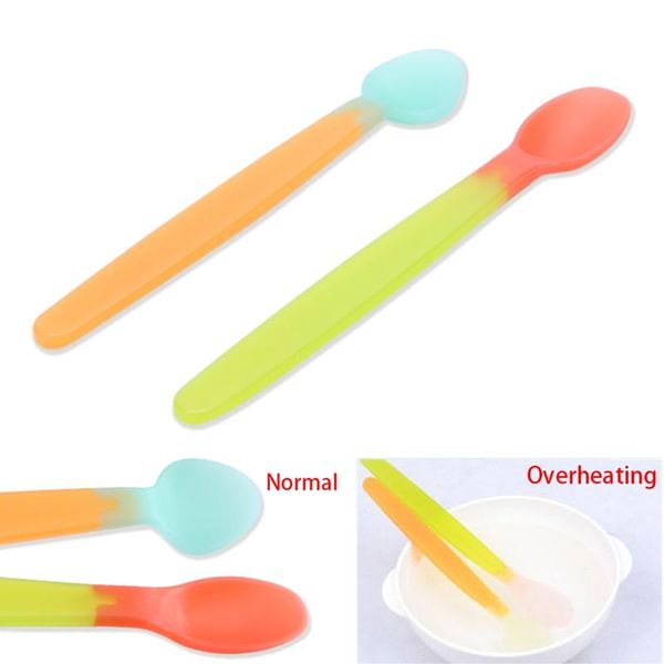 cups, dishes & utensils 2pcs/set heat discoloration safety baby feeding spoon soft silicone flatware
cups, dishes & utensils 2pcs/set heat discoloration safety baby feeding spoon soft silicone flatware
