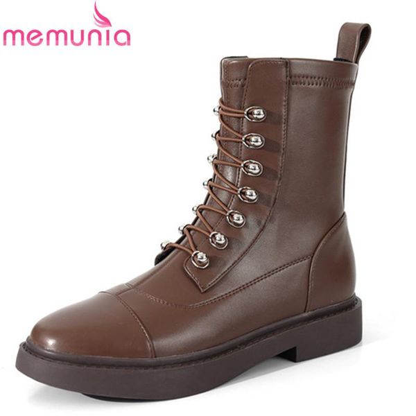 boots memunia 2021 arrive ankle for women round toe rivet autumn winter flat shoes casual fashion stretch pu, Black
boots memunia 2021 arrive ankle for women round toe rivet autumn winter flat shoes casual fashion stretch pu, Black