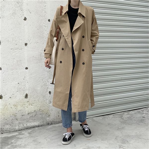 women's trench coats classic trench coat, long sleeve robes elegant turtleneck turn 83by, Tan;black
women's trench coats classic trench coat, long sleeve robes elegant turtleneck turn 83by, Tan;black