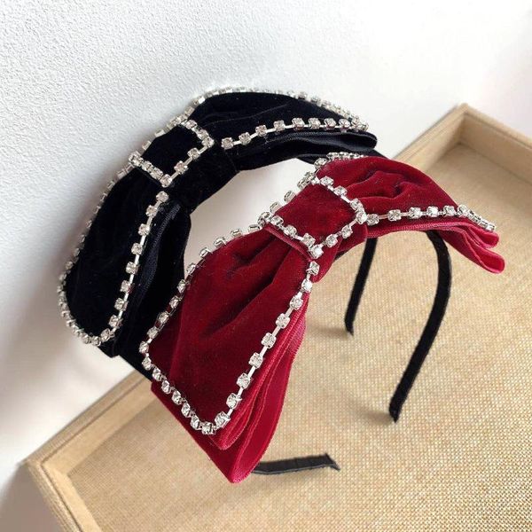 hair accessories korean velvet bow headbands for women high-grade crystal rhinestone solid fabric hairbands headwear boutique
hair accessories korean velvet bow headbands for women high-grade crystal rhinestone solid fabric hairbands headwear boutique