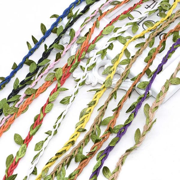 decorative flowers & wreaths 2/4/10m wedding decoration artificial green leaves jute weaving rope vine leaf garland diy birthday gifts
decorative flowers & wreaths 2/4/10m wedding decoration artificial green leaves jute weaving rope vine leaf garland diy birthday gifts