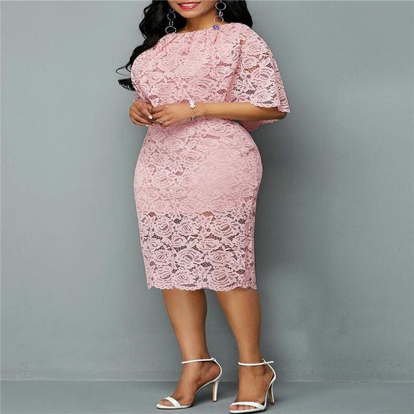 casual dresses ladies summer/fall 2021 plus-size dress elegant pink lace dinner, Black;gray
casual dresses ladies summer/fall 2021 plus-size dress elegant pink lace dinner, Black;gray