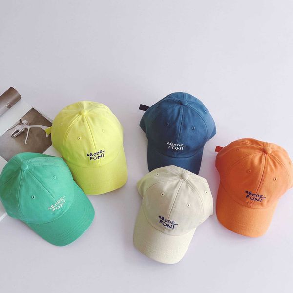 summer arrival girls fashion letter candy color hats kids simple embroidered 210528, Yellow
summer arrival girls fashion letter candy color hats kids simple embroidered 210528, Yellow