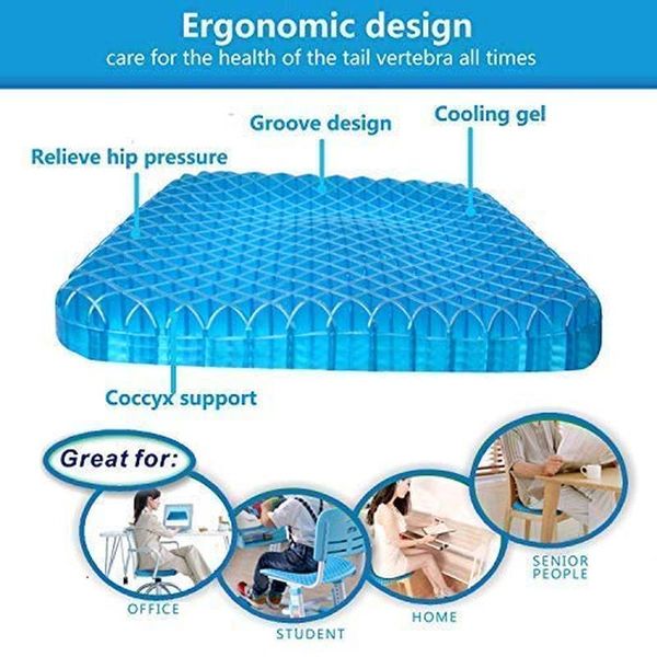cushion/decorative pillow drop shiping 3d breathable chair sitter latex silicone gel cushion honeycomb summer ice cool car orthopedic seat p
cushion/decorative pillow drop shiping 3d breathable chair sitter latex silicone gel cushion honeycomb summer ice cool car orthopedic seat p