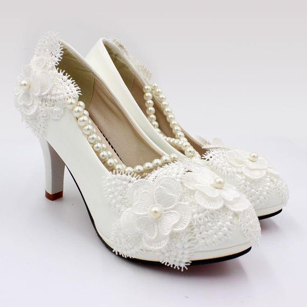 dress shoes est design wedding bride 8cm heel pearls elegant lace flower string beads strap comfortable bridal shoe nq193, Black
dress shoes est design wedding bride 8cm heel pearls elegant lace flower string beads strap comfortable bridal shoe nq193, Black