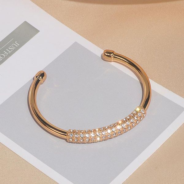 bangle luxury crystal open bangles & bracelets trendy gold color statement cuff for women wedding jewelry accessories 2021, Black
bangle luxury crystal open bangles & bracelets trendy gold color statement cuff for women wedding jewelry accessories 2021, Black