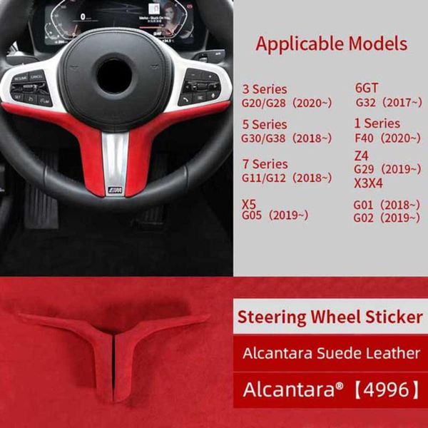 steering wheel covers alcantara look decor cover trim for 3 series g20 2021 suede & abs car accessories
steering wheel covers alcantara look decor cover trim for 3 series g20 2021 suede & abs car accessories