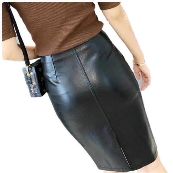 skirts women nightclub bar pu faux leather split skirt lady ol plus size high waist bodycon pencil package hip step, Black
skirts women nightclub bar pu faux leather split skirt lady ol plus size high waist bodycon pencil package hip step, Black