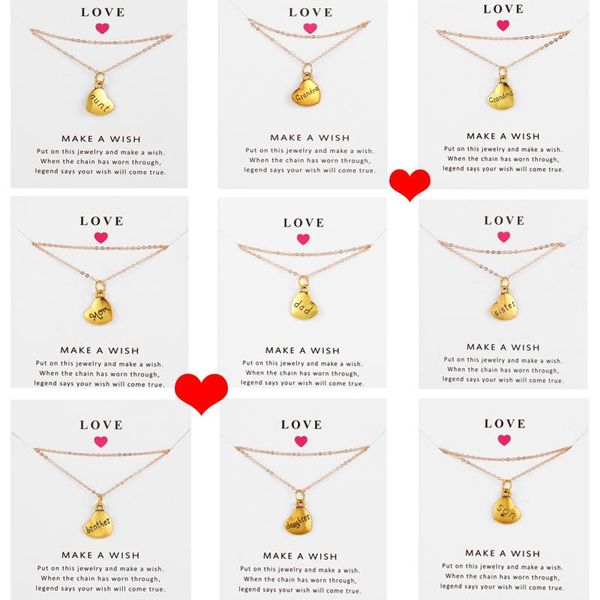 pendant necklaces family pendants link chain mom grandma aunt sister uncle daughter grandpa dad charm fashion jewelry love gift, Silver
pendant necklaces family pendants link chain mom grandma aunt sister uncle daughter grandpa dad charm fashion jewelry love gift, Silver
