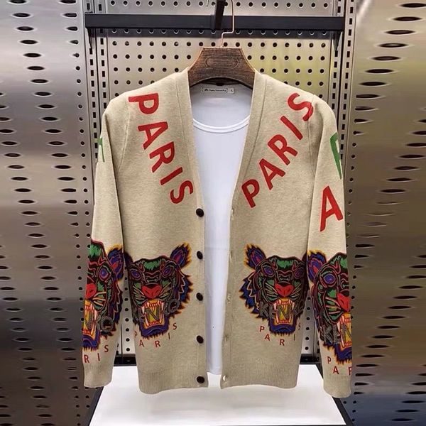 men's sweaters fashion cardigan jacket jacquard sweater all-match thin single piece 6ft6, White;black
men's sweaters fashion cardigan jacket jacquard sweater all-match thin single piece 6ft6, White;black