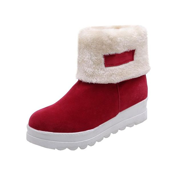 boots qplyxco2021 big size 44 winter snow women flock thick fur warm flat platform shoes comfortable casual ankle, Black
boots qplyxco2021 big size 44 winter snow women flock thick fur warm flat platform shoes comfortable casual ankle, Black