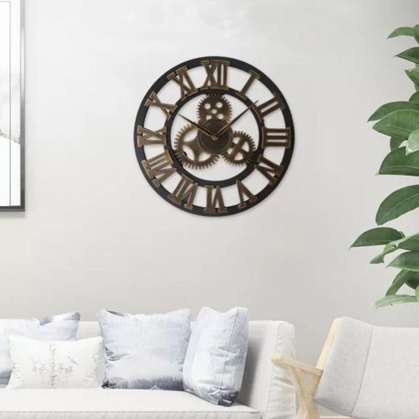 wall clocks large retro industrial style clock wood home watch decorative for living room office bar art decor 40cm
wall clocks large retro industrial style clock wood home watch decorative for living room office bar art decor 40cm