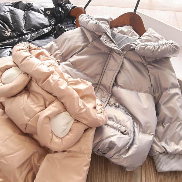 down coat baby girls jacket hood winter 2021, Blue;gray 
down coat baby girls jacket hood winter 2021, Blue;gray
