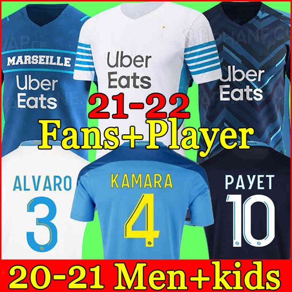 soccer marseille jersey olympique de 21 22 om 2021 2022 maillot foot cuisance thauvin benedetto kamara payet football shirts men + kids kit, Black
soccer marseille jersey olympique de 21 22 om 2021 2022 maillot foot cuisance thauvin benedetto kamara payet football shirts men + kids kit, Black