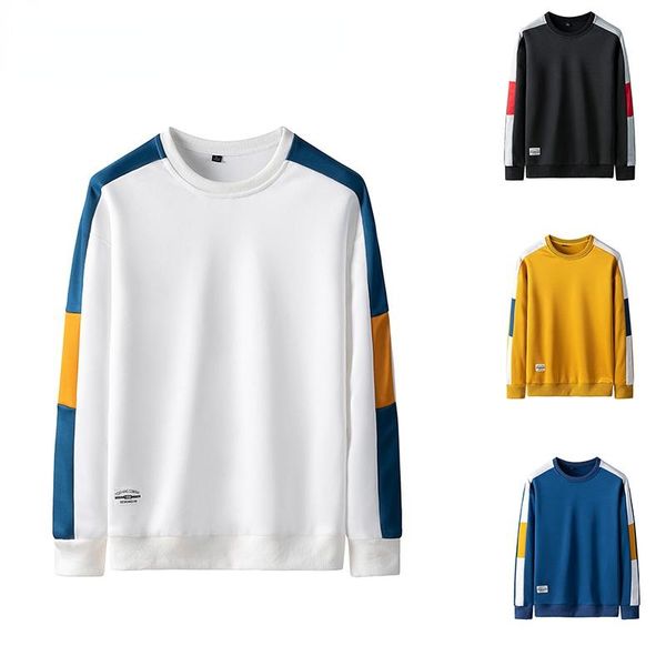 men's hoodies & sweatshirts mens casual hoodie men long sleeve 2021 fashion o-neck patchwork sweatshirt for young, Black
men's hoodies & sweatshirts mens casual hoodie men long sleeve 2021 fashion o-neck patchwork sweatshirt for young, Black