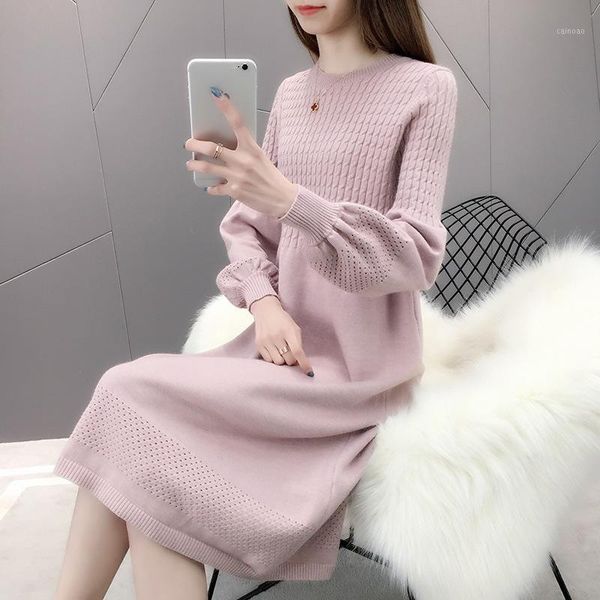 women's sweaters 2021 autumn winter knitted long dress women sweater sweet latern pullover sleeve slim fit bottoming, White;black
women's sweaters 2021 autumn winter knitted long dress women sweater sweet latern pullover sleeve slim fit bottoming, White;black