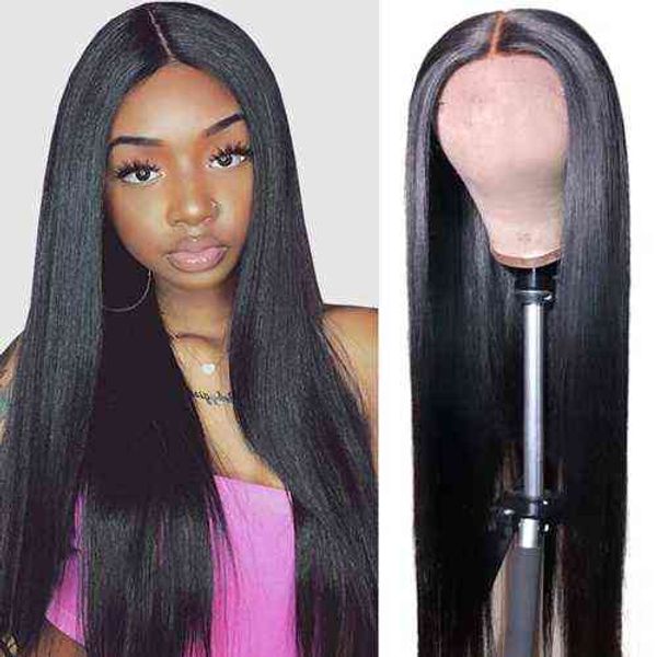 ishow transparent 4*4 lace closure wig 28 30 34 40inch straight pre-plued human hair wigs peruvian kinky body water loose deep for women2, Black;brown
ishow transparent 4*4 lace closure wig 28 30 34 40inch straight pre-plued human hair wigs peruvian kinky body water loose deep for women2, Black;brown
