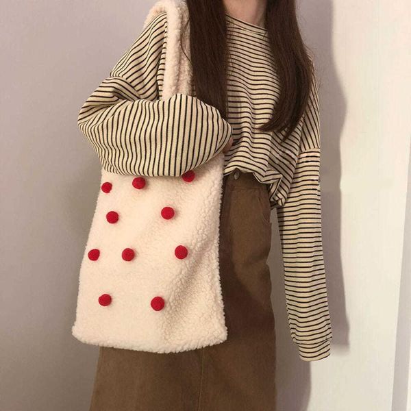 evening bags 2021 all-match simple shoulder bag women underarm handbag female cotton cute plush contrast color hairball fashion
evening bags 2021 all-match simple shoulder bag women underarm handbag female cotton cute plush contrast color hairball fashion