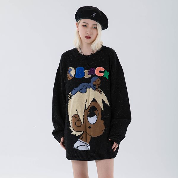 sweaters sweater it's funny how cute japanese harajuku kawaii is from cartoon winter clothes the women 2021 shirts of large dimensions, White;black
sweaters sweater it's funny how cute japanese harajuku kawaii is from cartoon winter clothes the women 2021 shirts of large dimensions, White;black