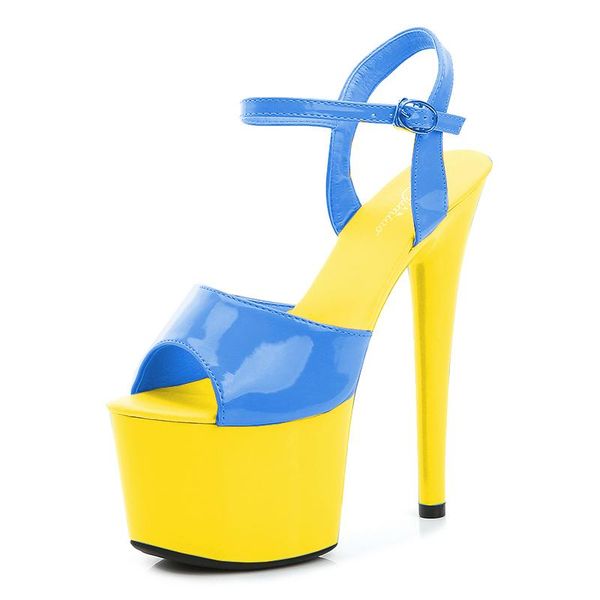 shoe women 2021 summer high heel sandals platform thin-heeled 17-20cm mixed colors waterproof wedding stripper, Black
shoe women 2021 summer high heel sandals platform thin-heeled 17-20cm mixed colors waterproof wedding stripper, Black