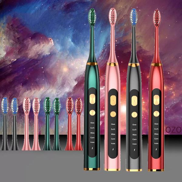 smart electric toothbrush sonic fully automatic 15 modes waterproof replacement head set
smart electric toothbrush sonic fully automatic 15 modes waterproof replacement head set