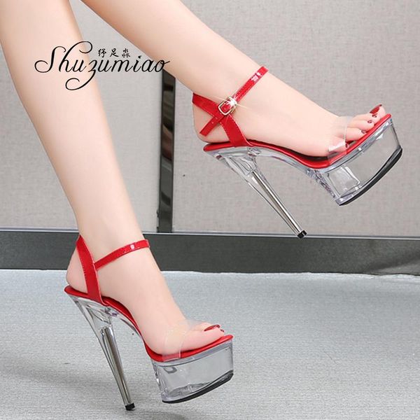 platform shoes summer sandals gladiator heels pole dance high-heeled clear high diamonds women's striper, Black
platform shoes summer sandals gladiator heels pole dance high-heeled clear high diamonds women's striper, Black