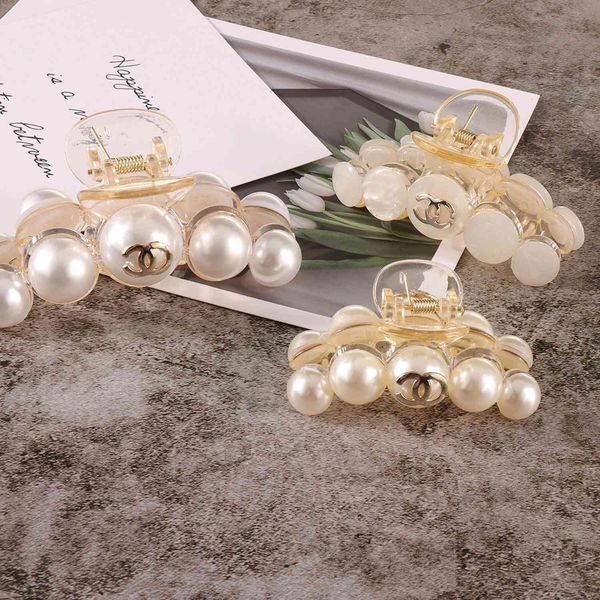 barrettes hairpin pearl hair clip claw shark grab pin ins korean fashion simple horsetail, Golden;silver
barrettes hairpin pearl hair clip claw shark grab pin ins korean fashion simple horsetail, Golden;silver