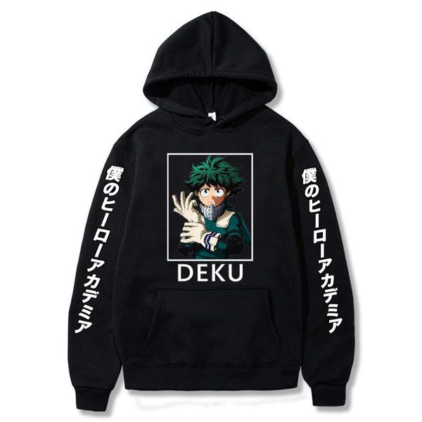 men's hoodies & sweatshirts manga deku hoodie japanese anime women my hero academia clothes, Black
men's hoodies & sweatshirts manga deku hoodie japanese anime women my hero academia clothes, Black