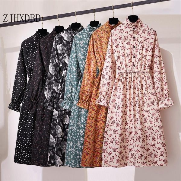 casual dresses women elegant long dress vintage stand collar floral a-line print office lady shirt puff sleeve vestidos clothing, Black;gray
casual dresses women elegant long dress vintage stand collar floral a-line print office lady shirt puff sleeve vestidos clothing, Black;gray