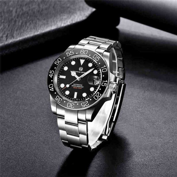 mechanical men automatic designer watch rustless steel waterproof nh35a reloj hombre, Slivery;brown
mechanical men automatic designer watch rustless steel waterproof nh35a reloj hombre, Slivery;brown