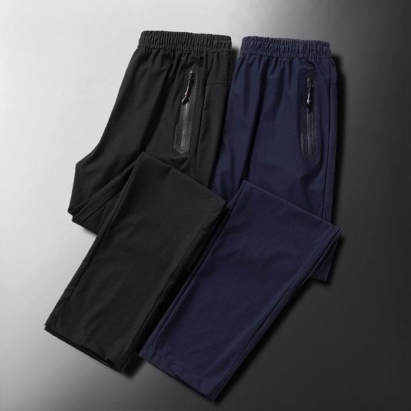 men's pants oversized 8xl ice silk summer thin korean fashion nine point straight tube loose sports quick drying casual, Black
men's pants oversized 8xl ice silk summer thin korean fashion nine point straight tube loose sports quick drying casual, Black