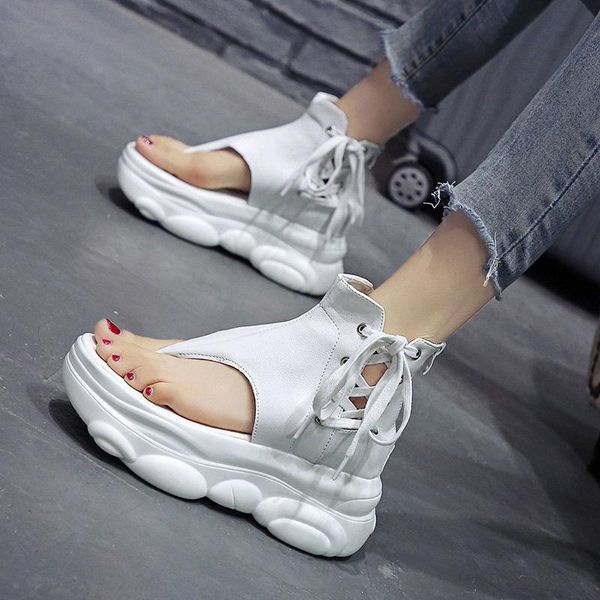 sandals trifle platform ladies summer all-match flip-toe slope roman high-top, Black
sandals trifle platform ladies summer all-match flip-toe slope roman high-top, Black