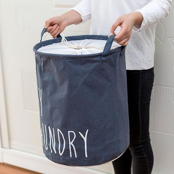 cotton and linen laundry basket kids bag for dirty clothes toy child organizer hamper cube storage & organization
cotton and linen laundry basket kids bag for dirty clothes toy child organizer hamper cube storage & organization