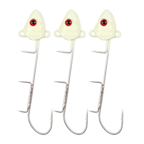 pcs/lot winter ice luminous fishing hook lure mini metal bait 13g/19g/23g lead head night tackle h48 hooks
pcs/lot winter ice luminous fishing hook lure mini metal bait 13g/19g/23g lead head night tackle h48 hooks