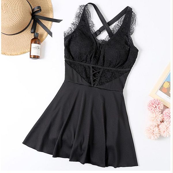 one-piece suits staerk edition small breasts lace skirt the bathing suit women gathered ins wind boxer show thin belly swimsuit
one-piece suits staerk edition small breasts lace skirt the bathing suit women gathered ins wind boxer show thin belly swimsuit