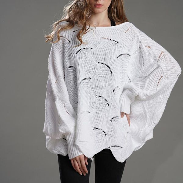 women's sweaters sweater women autumn winter long sleeve plus size pullovers elegant loose female clothing, White;black
women's sweaters sweater women autumn winter long sleeve plus size pullovers elegant loose female clothing, White;black