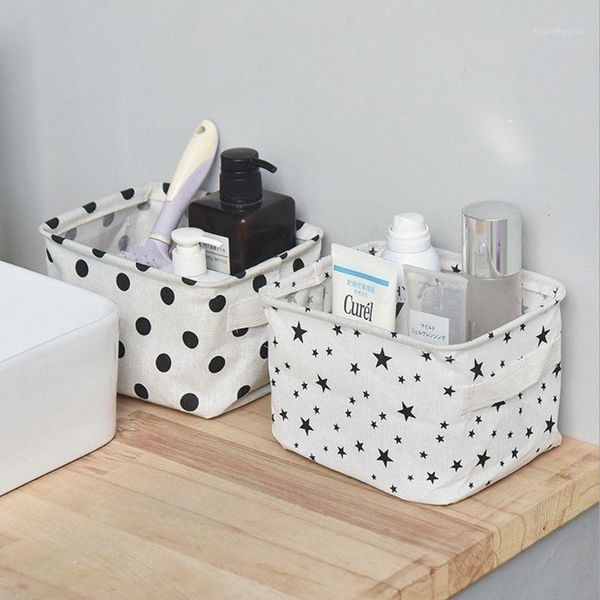 storage baskets cotton linen deskbasket sundries box with handle desk makeup organizer 20.5x13x16cm1
storage baskets cotton linen deskbasket sundries box with handle desk makeup organizer 20.5x13x16cm1