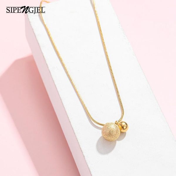 chains sipengjel fashion stainless steel gold round beads choker necklace charm snake chian for women jewelry, Silver
chains sipengjel fashion stainless steel gold round beads choker necklace charm snake chian for women jewelry, Silver