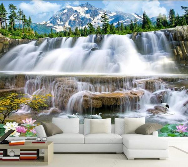 wallpapers papel de parede waterfall landscape painting snow mountain 3d wallpaper mural,iving room tv wall bedroom papers home decor
wallpapers papel de parede waterfall landscape painting snow mountain 3d wallpaper mural,iving room tv wall bedroom papers home decor