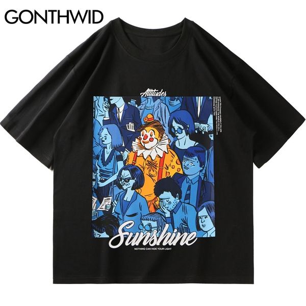 tshirts harajuku crowd joker short sleeve streetwear tees hip hop fashion casual cotton t-shirts mens 210602, White;black
tshirts harajuku crowd joker short sleeve streetwear tees hip hop fashion casual cotton t-shirts mens 210602, White;black