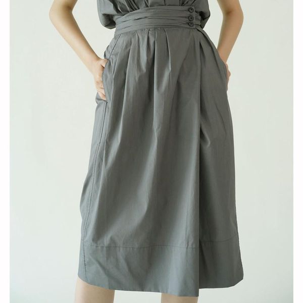 women skirt 2021 spring and summer fashionable casual solid color pleated 100% cotton midi skirts, Black
women skirt 2021 spring and summer fashionable casual solid color pleated 100% cotton midi skirts, Black