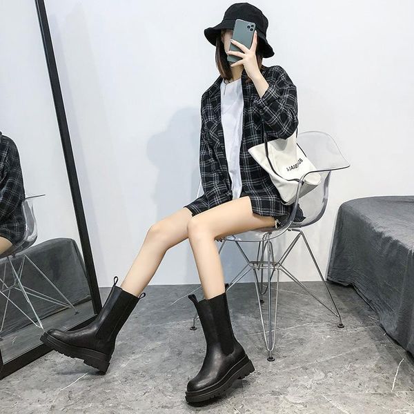 thick soled chimney boots women's fall winter 2021 black boots, short sleeve chessy net red
thick soled chimney boots women's fall winter 2021 black boots, short sleeve chessy net red